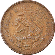 Moeda, México, 50 Centavos, 1956, Mexico City, EF(40-45), Bronze, KM:450