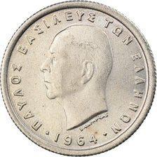 Moneta, Grecia, Paul I, 50 Lepta, 1964, SPL-, Rame-nichel, KM:80