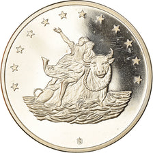 France, Médaille, 10 Euro Europa, Politics, Society, War, 1997, SPL+, Cuivre