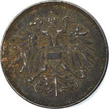 Coin, Hungary, 20 Fillér, 1918, EF(40-45), Iron, KM:498