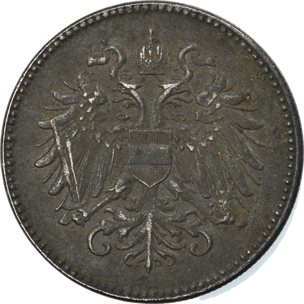 Coin, Hungary, 20 Fillér, 1918, EF(40-45), Iron, KM:498