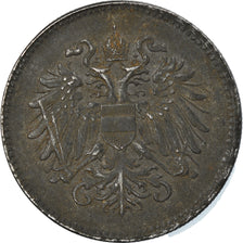 Coin, Hungary, 20 Fillér, 1918, EF(40-45), Iron, KM:498