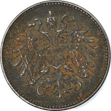 Coin, Hungary, 20 Fillér, 1918, EF(40-45), Iron, KM:498