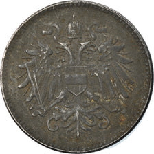 Coin, Hungary, 20 Fillér, 1918, EF(40-45), Iron, KM:498