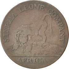 SIERRA LEONE, Cent, 1796, KM #1, VF(20-25), Bronze, 12.27