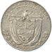 Coin, Panama, 1/2 Balboa, 1993, EF(40-45), Copper-Nickel Clad Copper, KM:12b