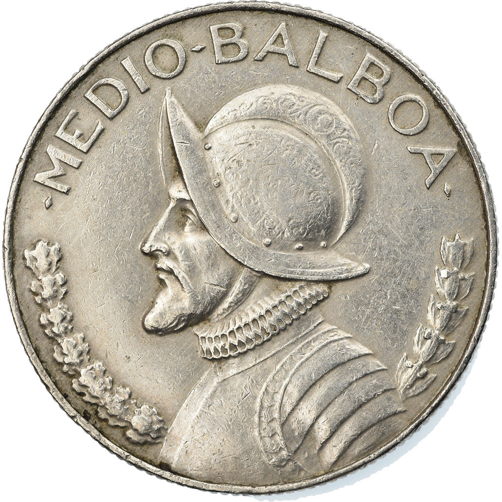 Coin, Panama, 1/2 Balboa, 1993, EF(40-45), Copper-Nickel Clad Copper, KM:12b