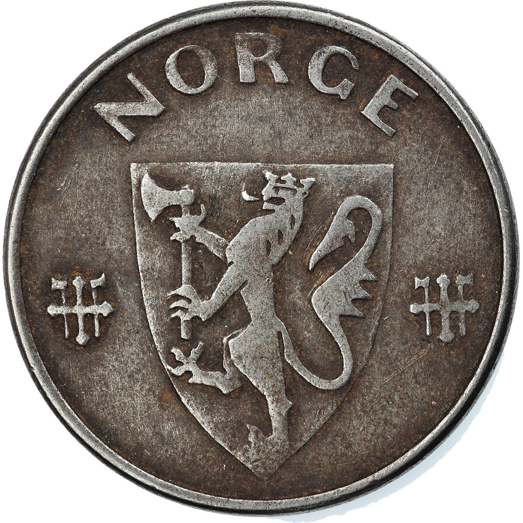 Coin, Norway, Haakon VII, 5 Öre, 1941, EF(40-45), Iron, KM:388