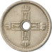 Moneda, Noruega, Haakon VII, 25 Öre, 1927, MBC, Cobre - níquel, KM:384