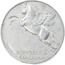 Coin, Italy, 10 Lire, 1948, Rome, EF(40-45), Aluminum, KM:90