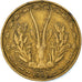 Moeda, África Ocidental Francesa, 10 Francs, 1957, EF(40-45), Alumínio-Bronze