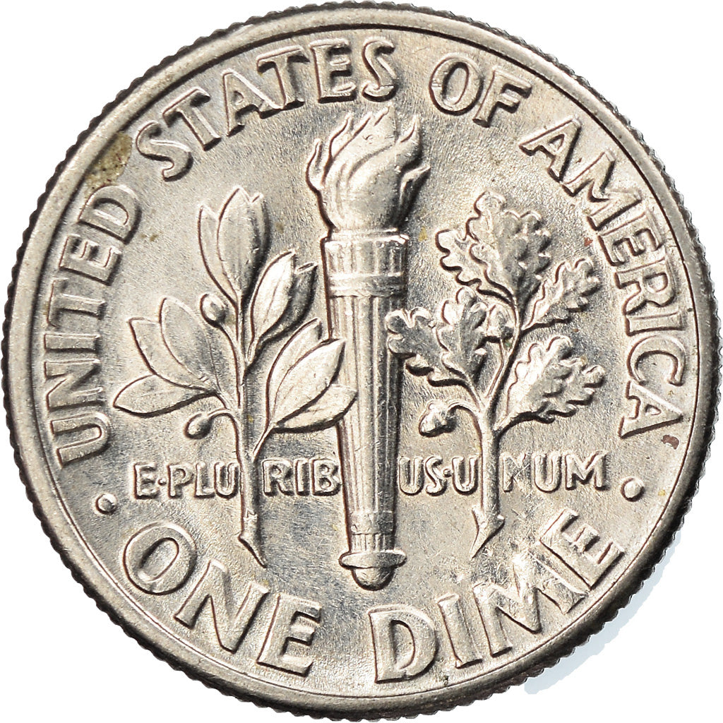 Coin, United States, Roosevelt Dime, Dime, 1987, U.S. Mint, Denver, EF(40-45)