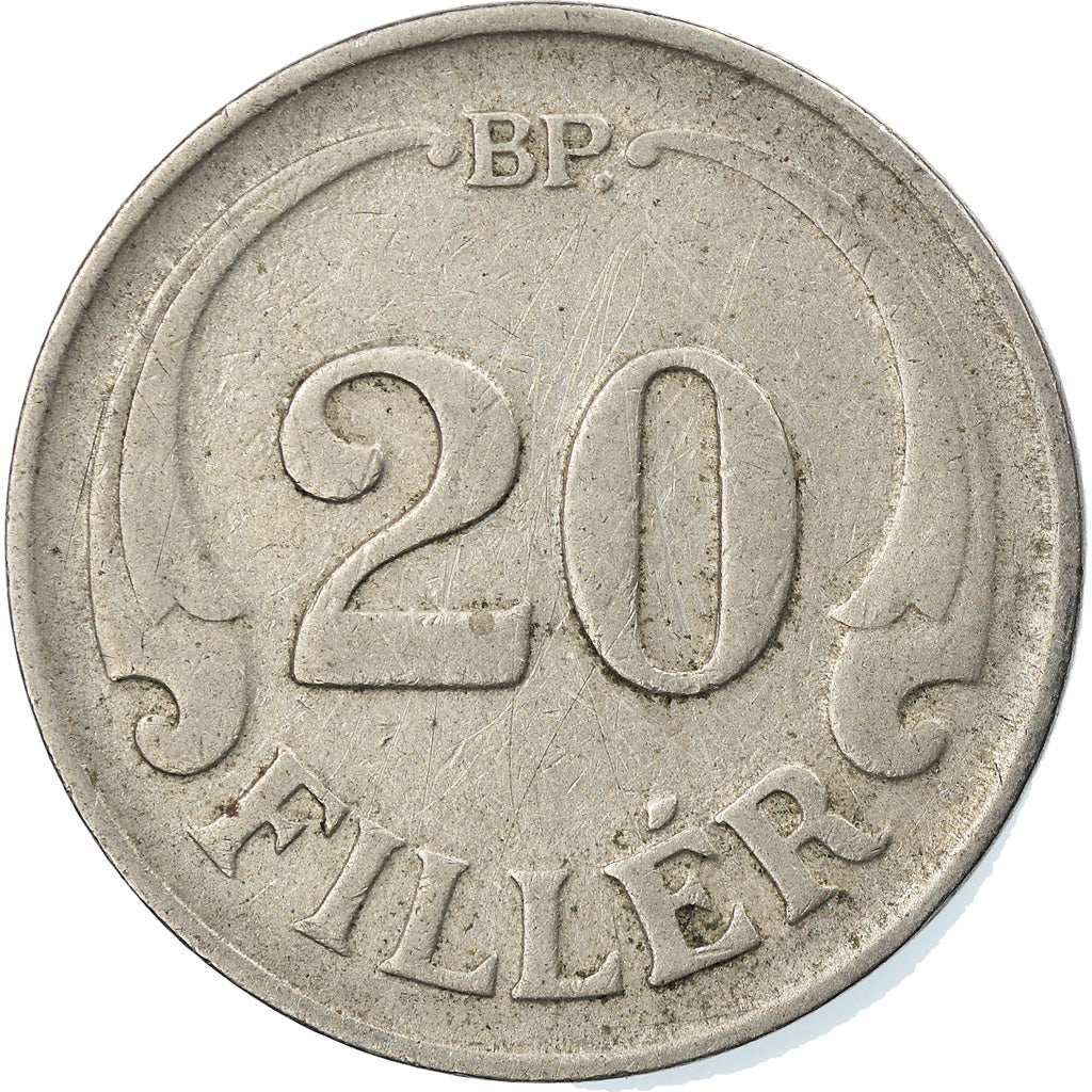 Münze, Ungarn, 20 Fillér, 1926, Budapest, SS, Copper-nickel, KM:508