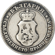 Coin, Bulgaria, 20 Stotinki, 1906, VF(20-25), Copper-nickel, KM:26