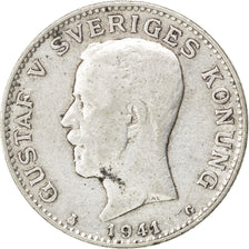 Coin, Sweden, Gustaf V, Krona, 1941, EF(40-45), Silver, KM:786.2