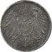 Moneda, ALEMANIA - IMPERIO, 5 Pfennig, 1919, Stuttgart, BC+, Hierro, KM:19
