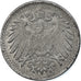 Coin, GERMANY - EMPIRE, 5 Pfennig, 1920, Karlsruhe, EF(40-45), Iron, KM:19
