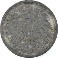 Coin, GERMANY - EMPIRE, 10 Pfennig, 1918, Munich, VF(30-35), Iron, KM:20