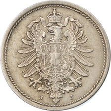 Coin, GERMANY - EMPIRE, Wilhelm I, 10 Pfennig, 1888, Hambourg, EF(40-45)