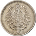 Coin, GERMANY - EMPIRE, Wilhelm I, 10 Pfennig, 1888, Hambourg, EF(40-45)