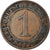 Coin, GERMANY, WEIMAR REPUBLIC, Reichspfennig, 1924, Hambourg, EF(40-45)