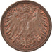 Coin, GERMANY - EMPIRE, Wilhelm II, Pfennig, 1901, Munich, EF(40-45), Copper