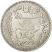 Tunisia, Muhammad al-Nasir Bey, Franc, 1917, Paris, BB+, Argento, KM:238