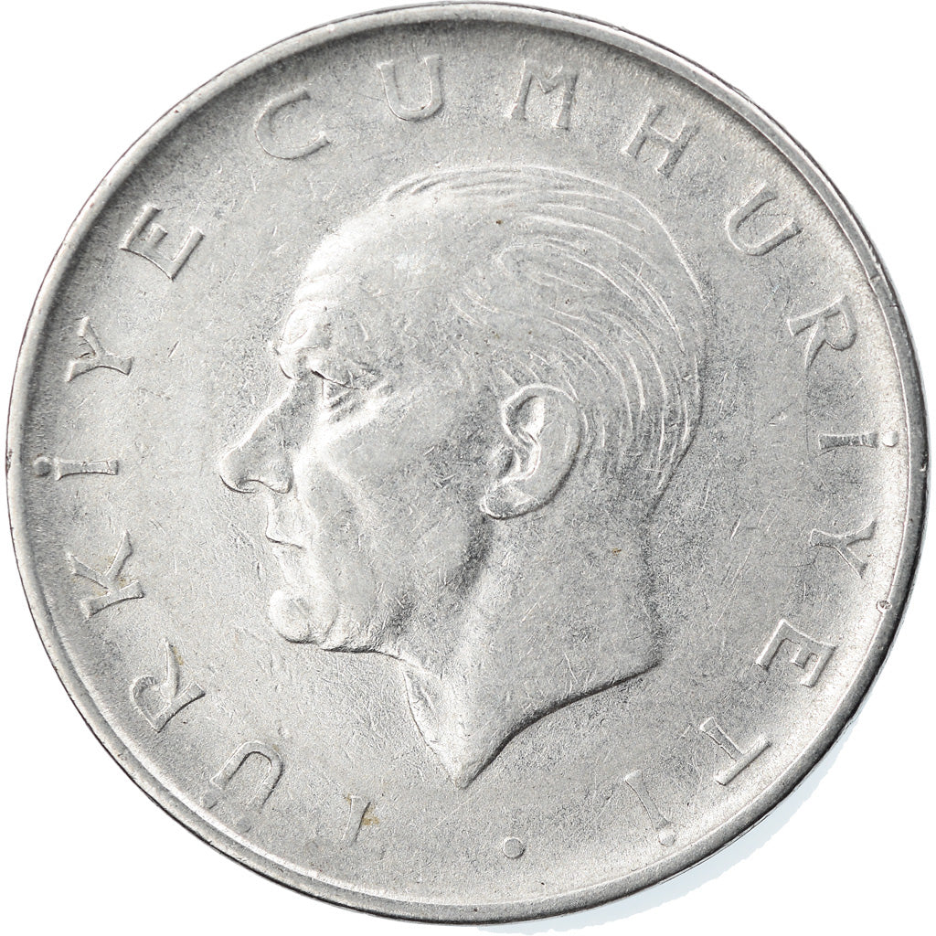 Moneta, Turchia, Lira, 1964, BB, Acciaio inossidabile, KM:889a.1