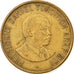 Moeda, Quénia, Shilling, 1997, EF(40-45), Aço Cromado a Latão, KM:29