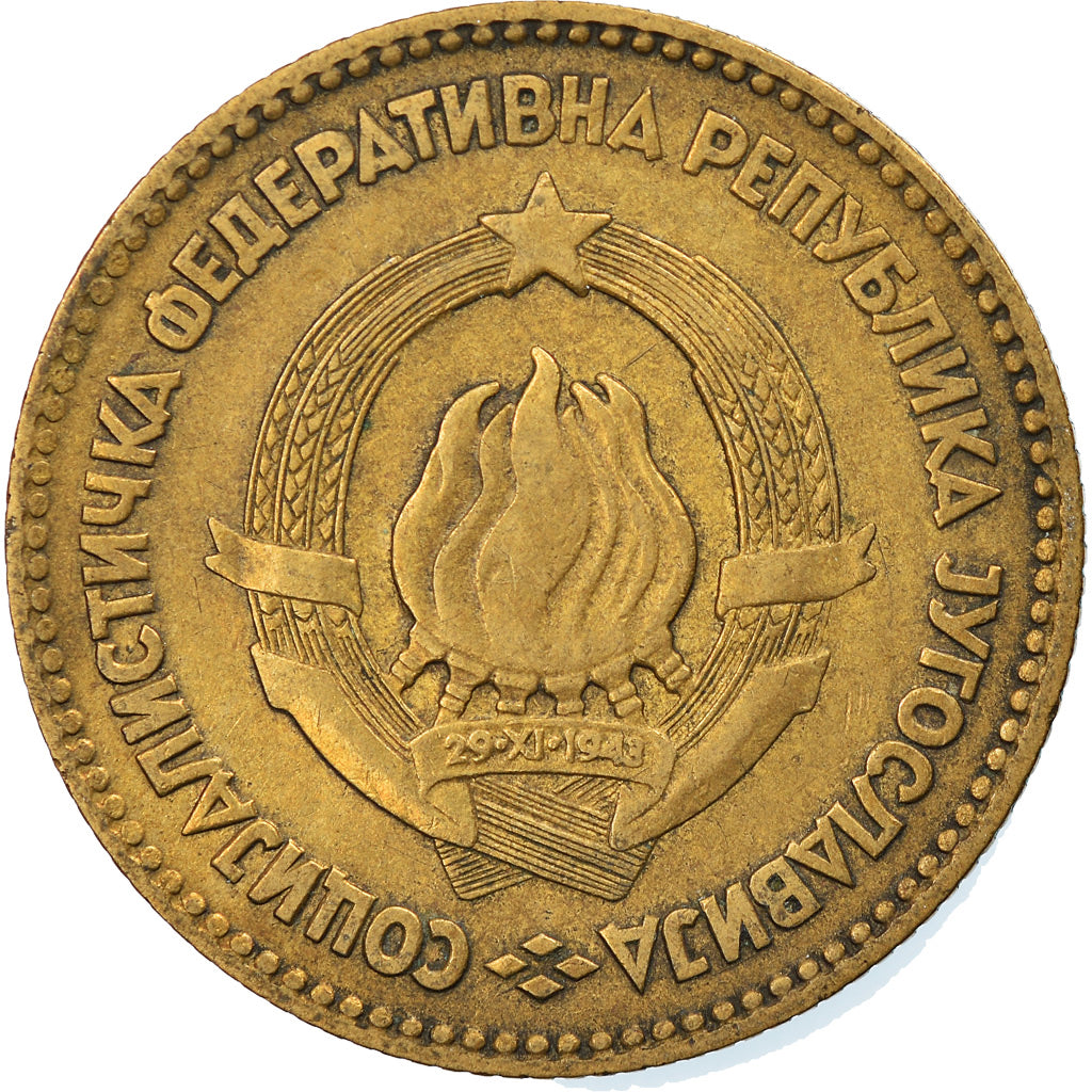 Coin, Yugoslavia, 20 Dinara, 1963, EF(40-45), Aluminum-Bronze, KM:40