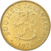 Moneta, Finlandia, 50 Penniä, 1976, EF(40-45), Aluminium-Brąz, KM:48