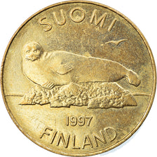 Monnaie, Finlande, 5 Markkaa, 1997, TTB, Copper-Aluminum-Nickel, KM:73