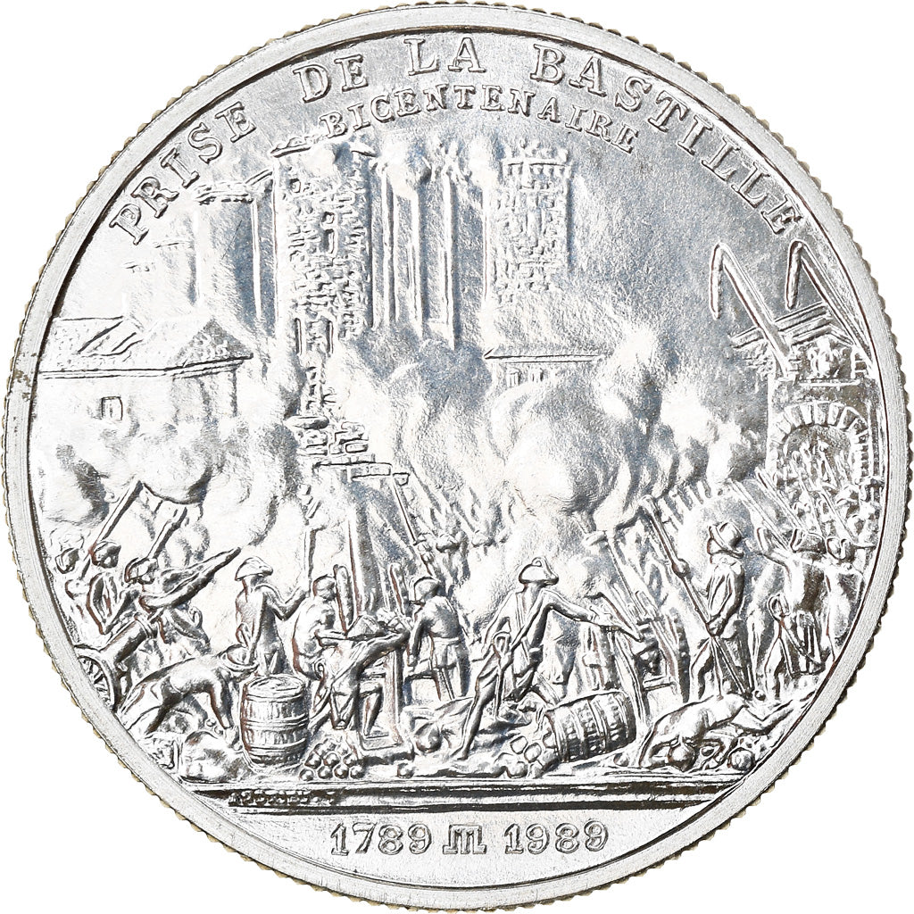 France, Médaille, Révolution Française, Prise de la Bastille, Politics