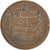 Munten, Tunisië, Muhammad al-Nasir Bey, 5 Centimes, 1907, Paris, ZF, Bronze