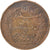 Monnaie, Tunisie, Muhammad al-Nasir Bey, 5 Centimes, 1914, Paris, TTB, Bronze