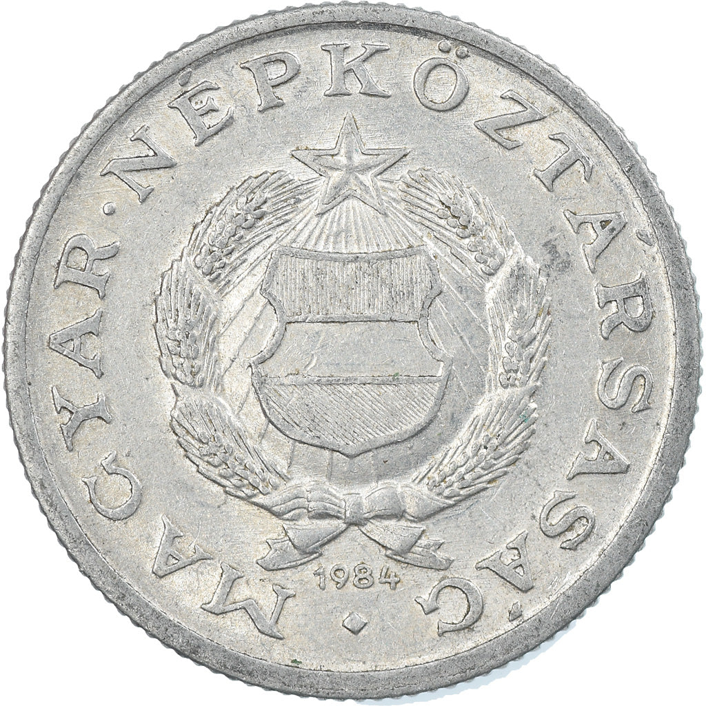 Münze, Ungarn, Forint, 1984, SS, Aluminium, KM:575