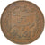 Moneda, Túnez, Muhammad al-Nasir Bey, 5 Centimes, 1914, Paris, MBC, Bronce