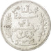 Moneta, Tunisia, Muhammad al-Nasir Bey, 2 Francs, 1915, Paris, SPL-, Argento