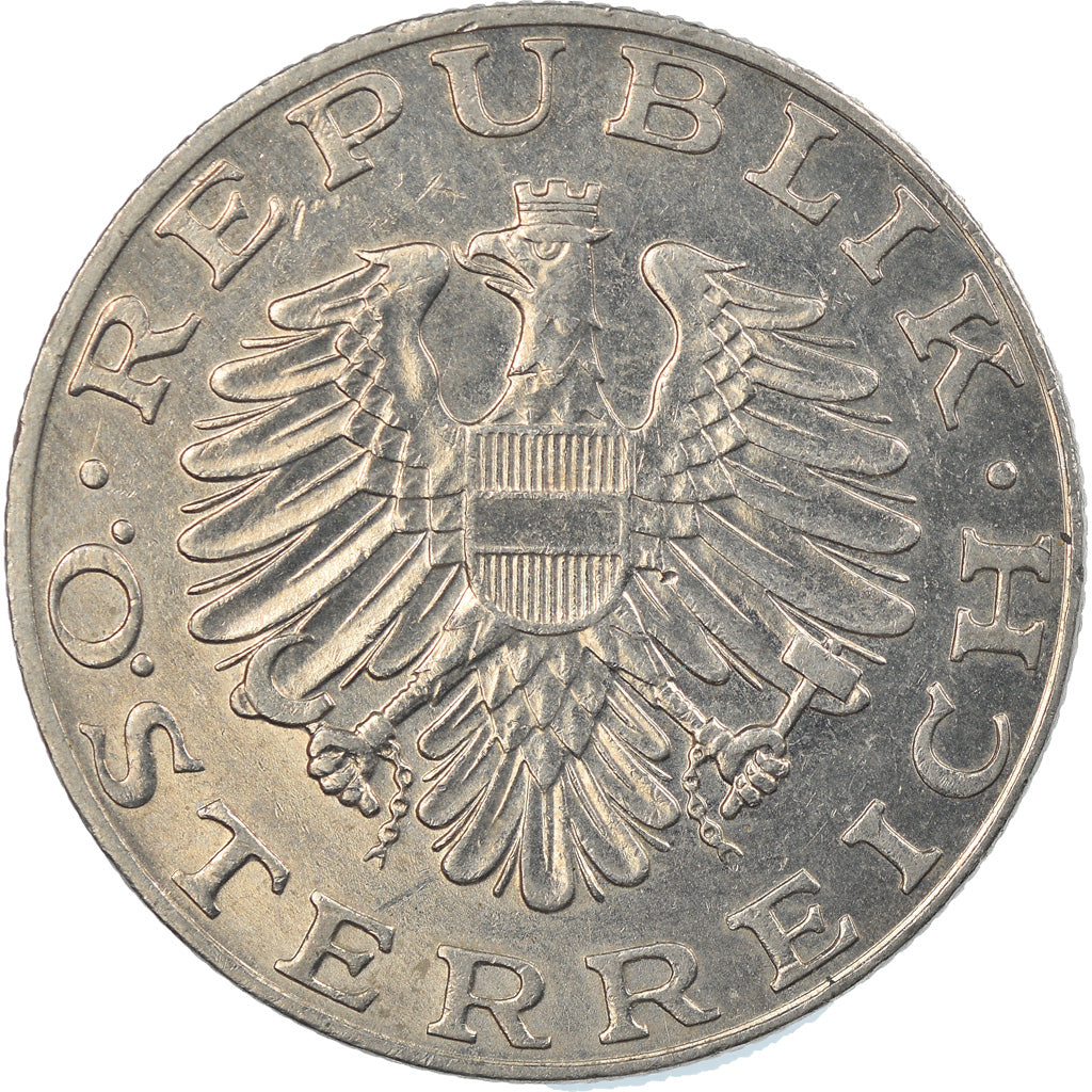 Moneda, Austria, 10 Schilling, 1993, MBC, Cobre - níquel chapado en níquel