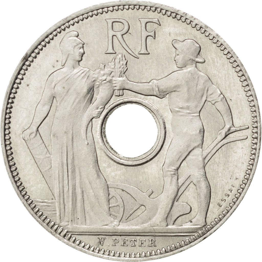 Coin, France, 25 Centimes, 1913, MS(63), Nickel, Gadoury:72.2