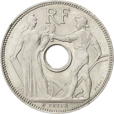 Coin, France, 25 Centimes, 1913, MS(63), Nickel, Gadoury:72.2