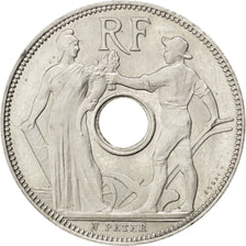 Moneta, Francia, 25 Centimes, 1913, SPL, Nichel, Gadoury:72.2