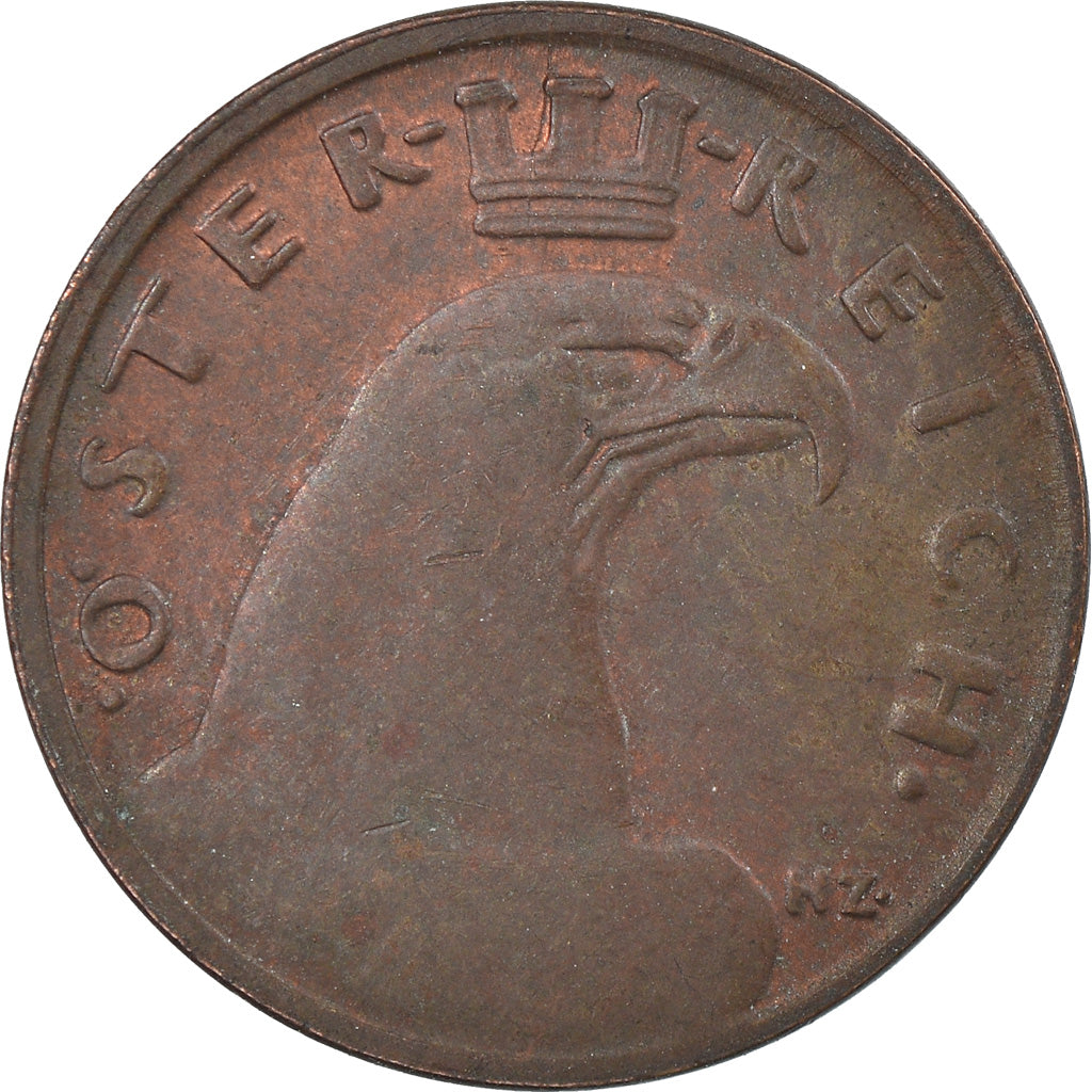 Coin, Austria, Groschen, 1937, EF(40-45), Bronze, KM:2836