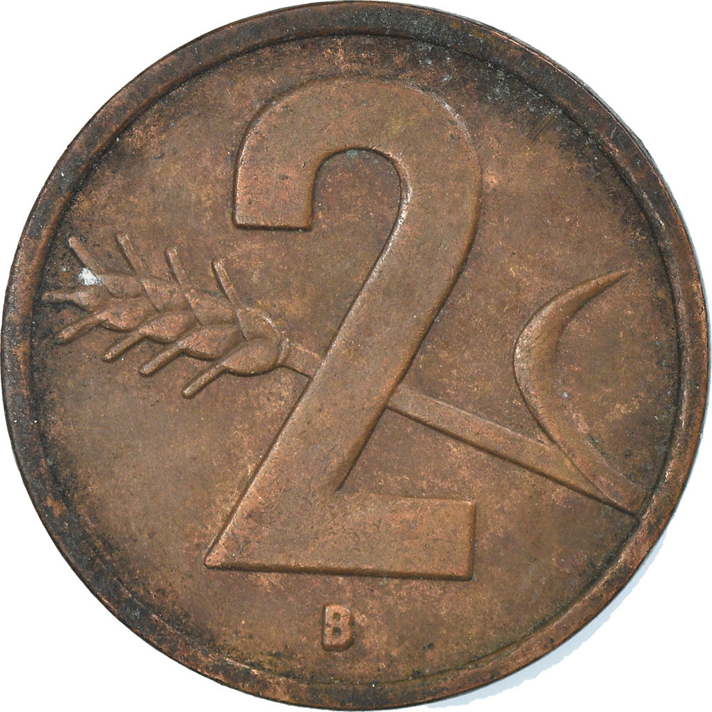 Coin, Switzerland, 2 Rappen, 1952, Bern, EF(40-45), Bronze, KM:47