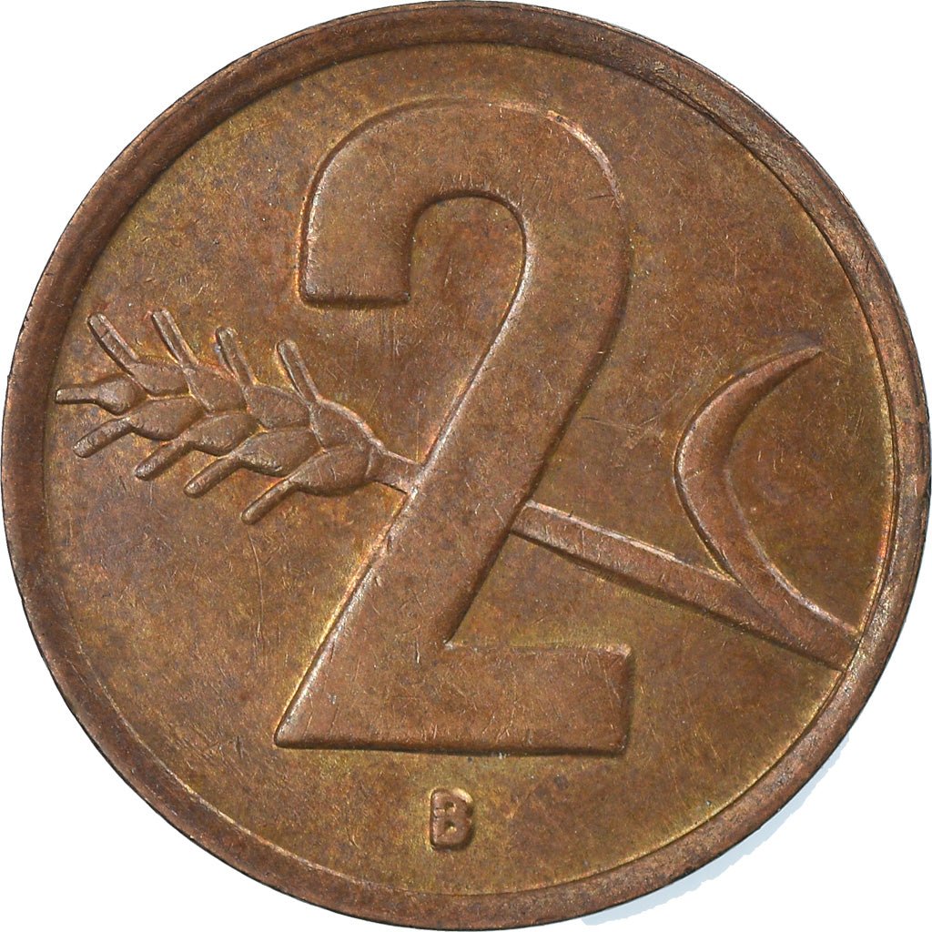 Monnaie, Suisse, 2 Rappen, 1955, Bern, TTB, Bronze, KM:47