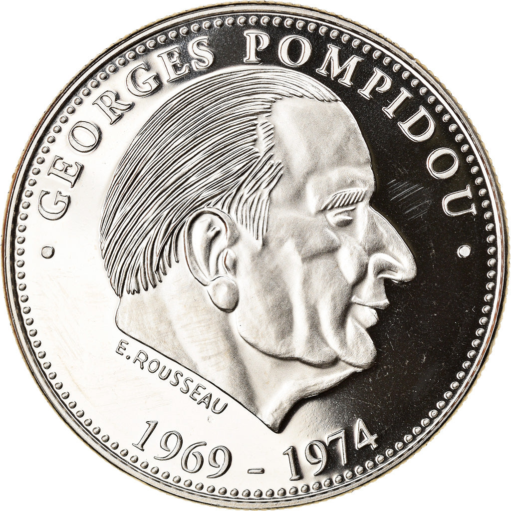 France, Medal, Georges Pompidou, Président de la République Française