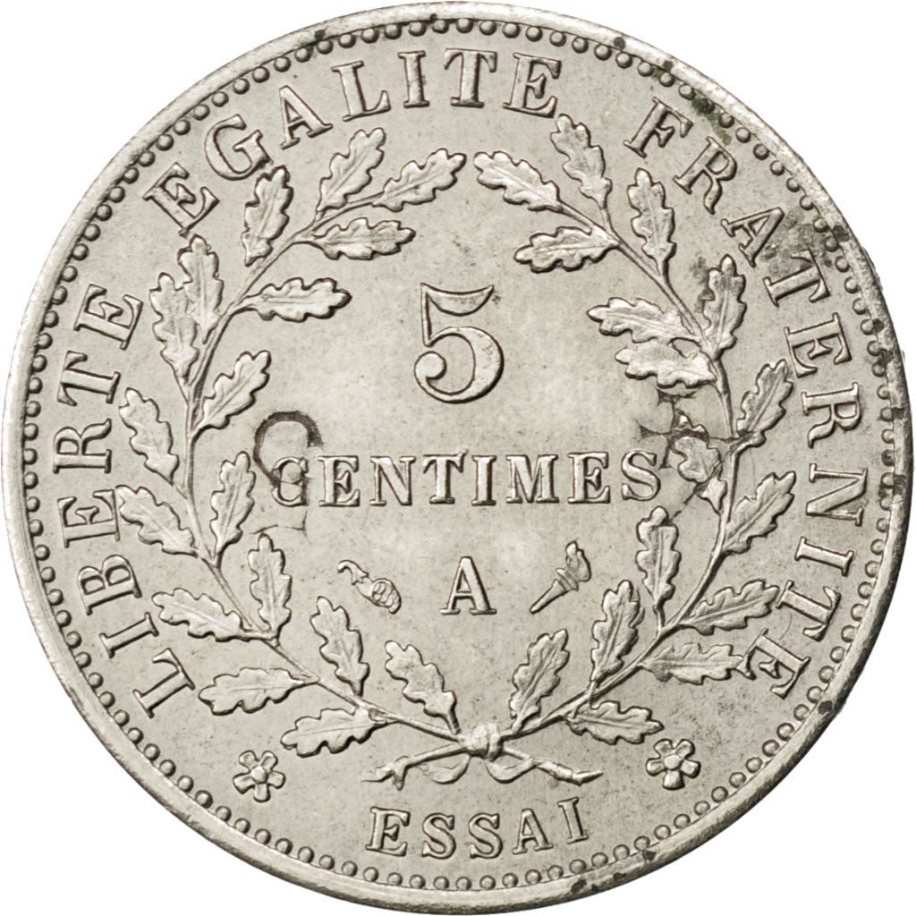 Coin, France, 5 Centimes, 1905, Paris, MS(63), Nickel