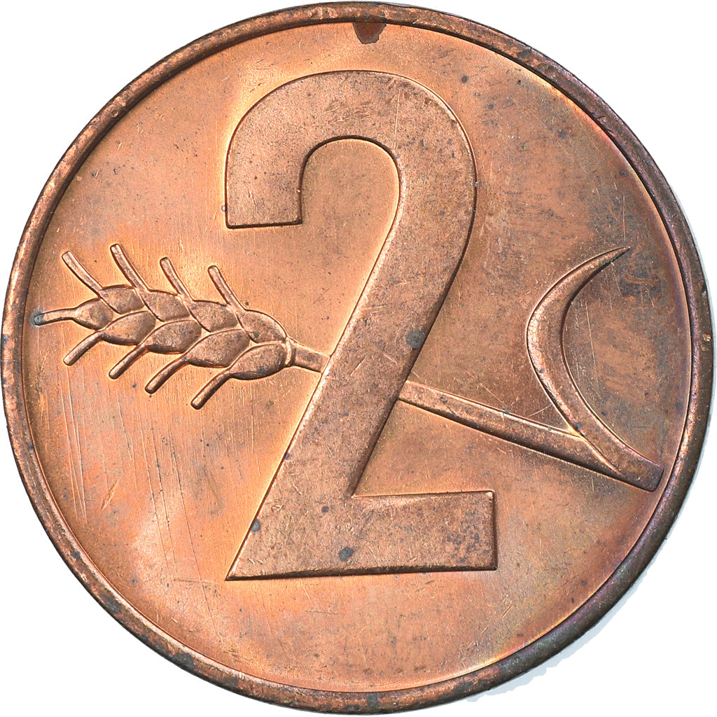 Monnaie, Suisse, 2 Rappen, 1970, Bern, TTB+, Bronze, KM:47