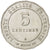 Moneda, Francia, 5 Centimes, 1887, Paris, SC, Maillechort, Gadoury:13.4