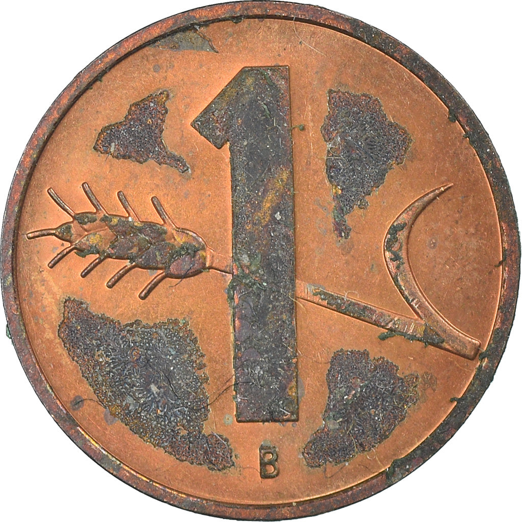 Coin, Switzerland, Rappen, 1986, Bern, EF(40-45), Bronze, KM:46